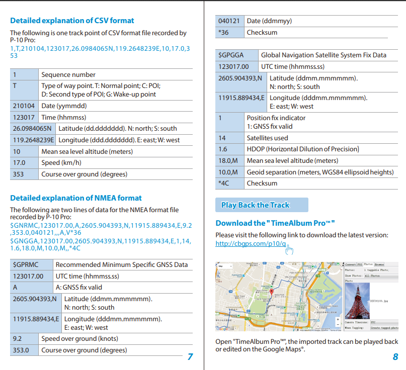 from the P10 quickstart manual